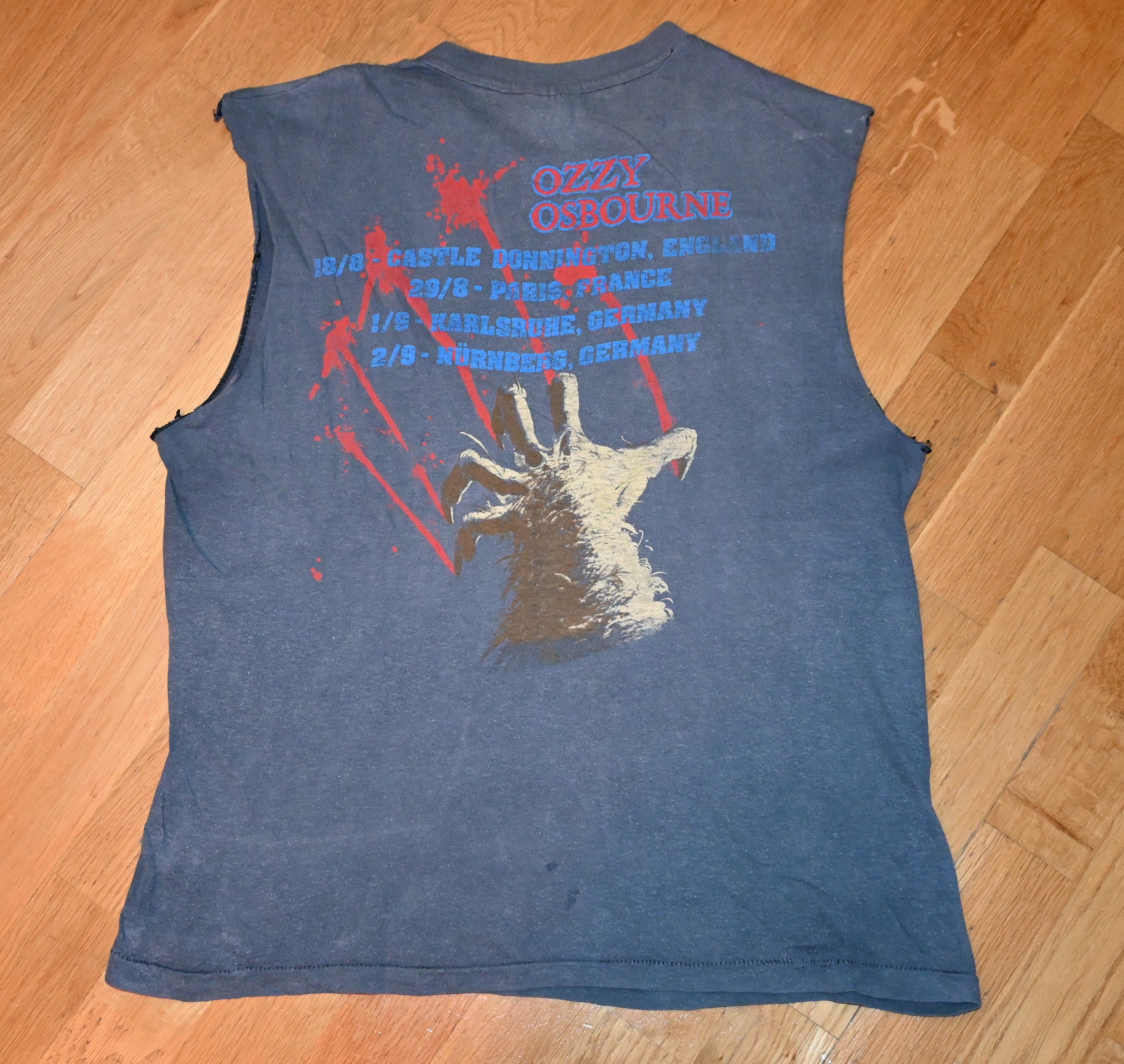 ozzy osbourne sleeveless shirt