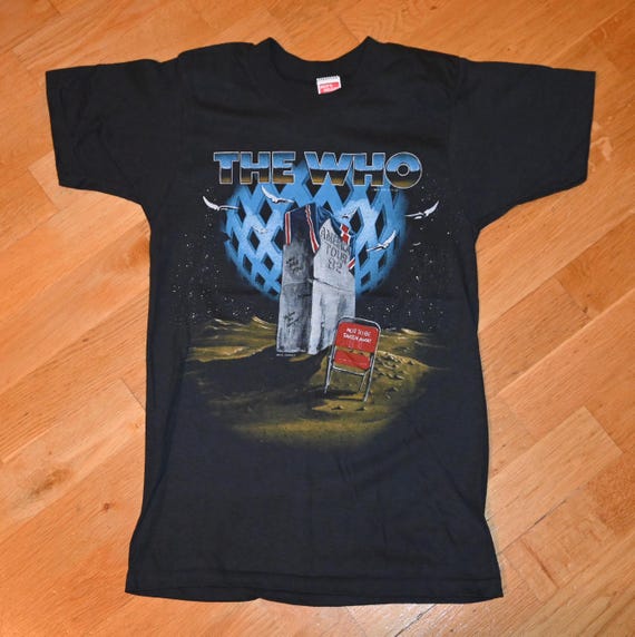 1982 THE WHO Vintage Original Rare 1980's Concert Tour Rock Band