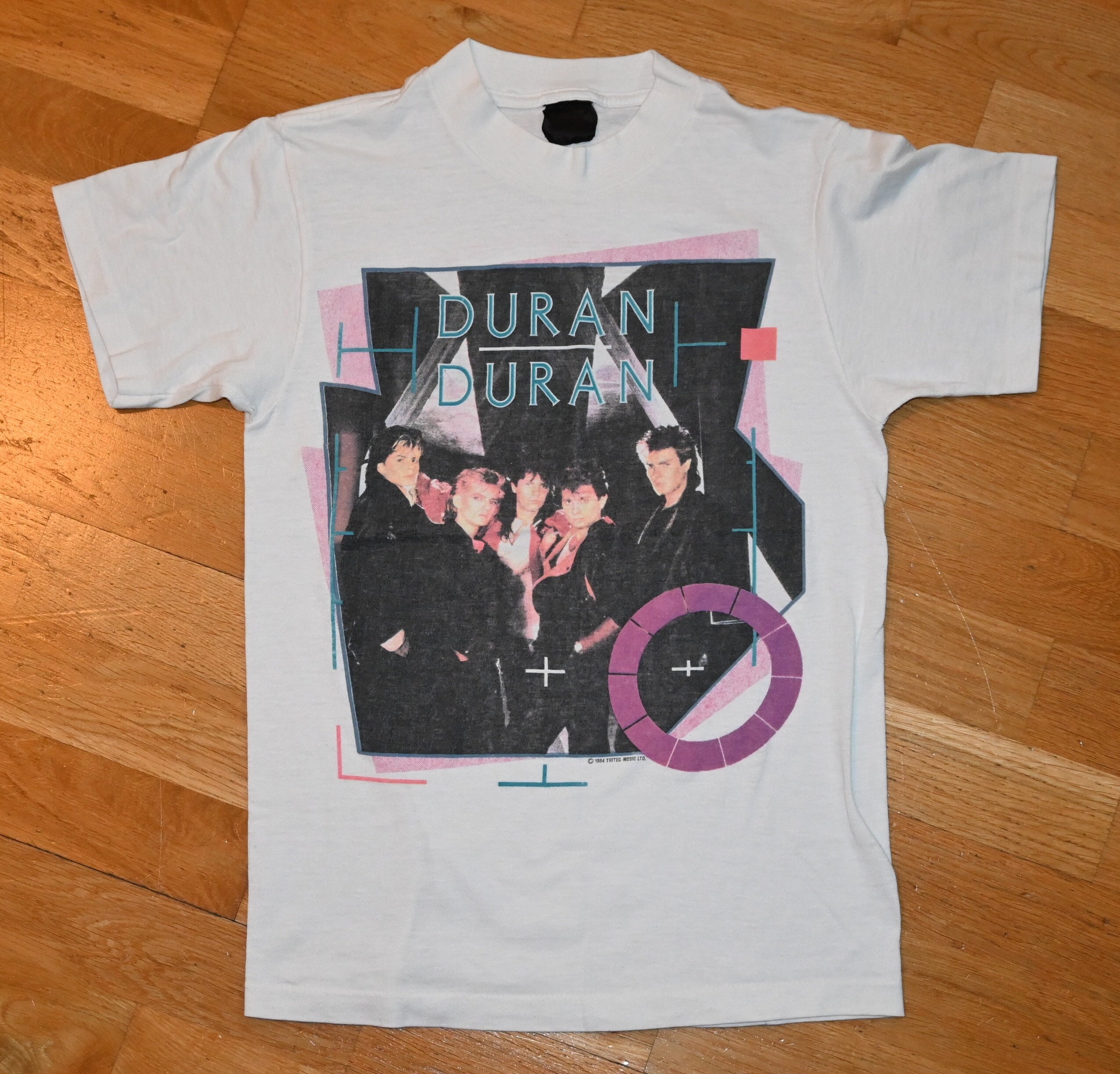 80's Duran Duran 1984ツアーtシャツ 1984 DURAN DURAN Vintage Concert 1980's Tour Rare Original