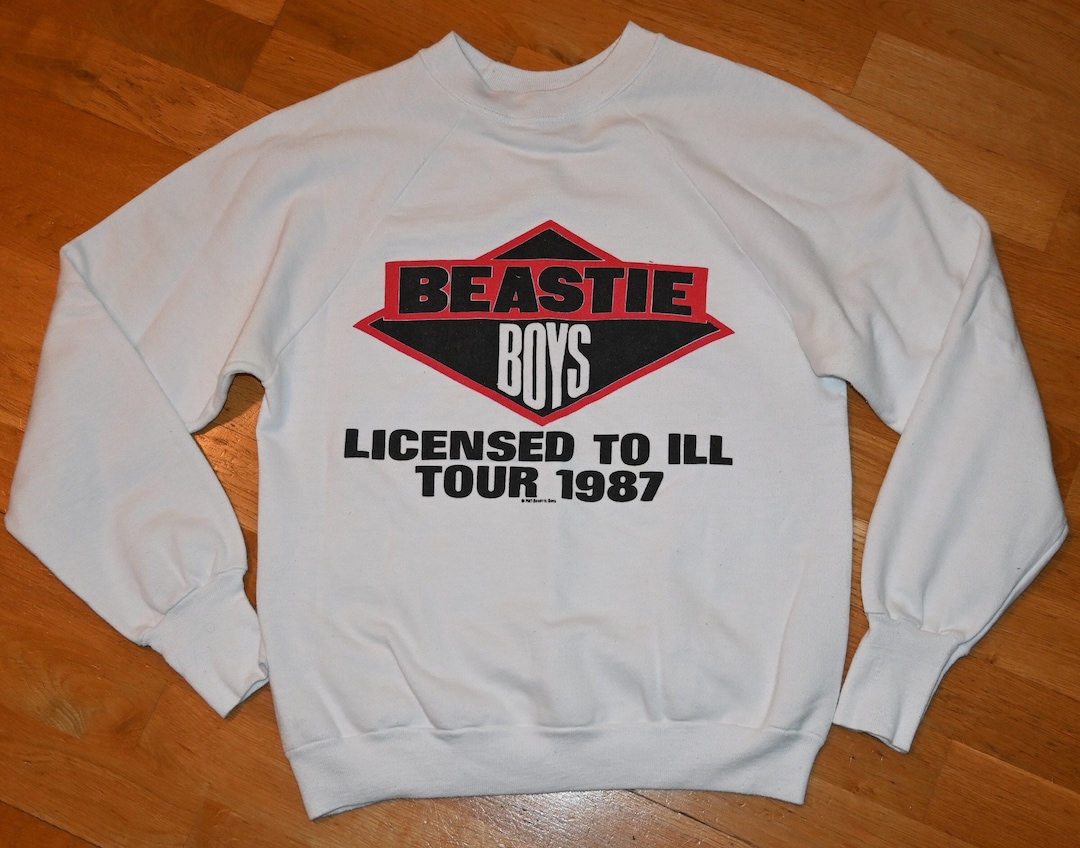 1987 BEASTIE BOYS Vintage Concert Tour 80's Sweatshirt Band