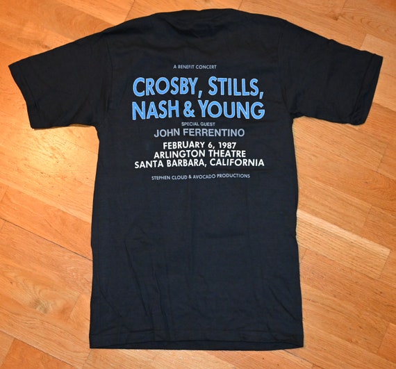 1987 CROSBY STiLLS NaSH & YOUNG vintage rare 80's… - image 2