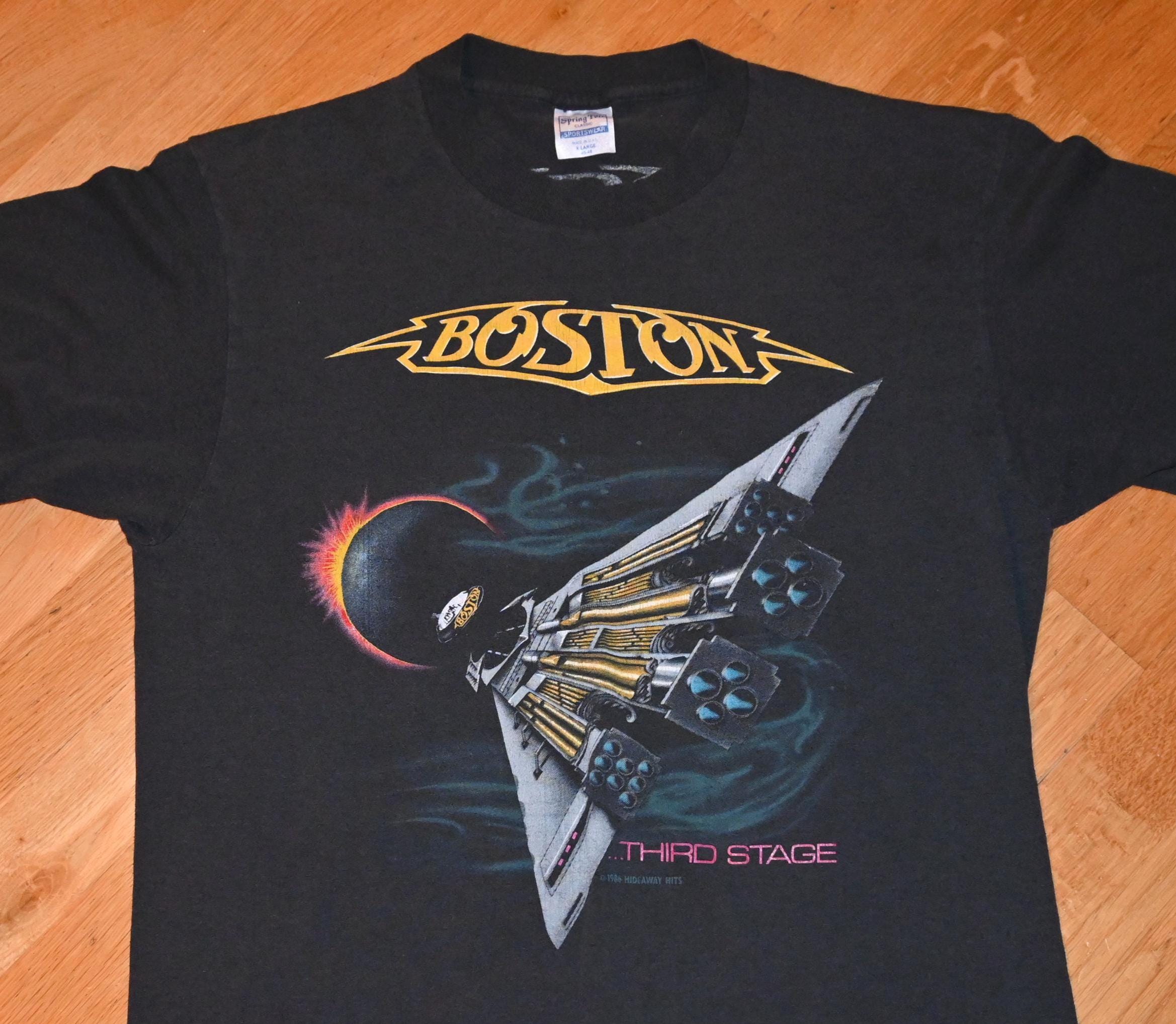 Boston 1987 Tour Tshirt - Etsy