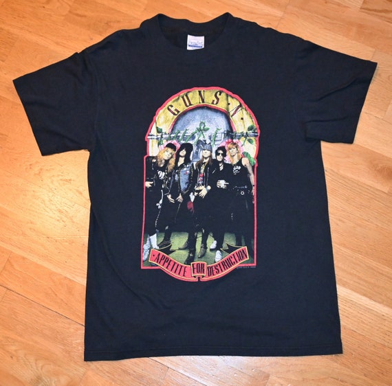 1980's GUNS N' ROSES vintage rare original 1989 TOUR … - Gem