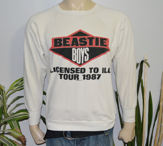 1987 BEASTIE BOYS Vintage Concert Tour 80's Sweatshirt Band