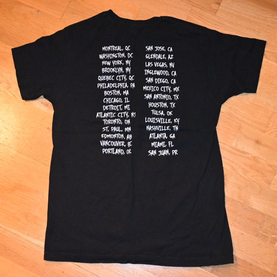 2000's MADONNA Concert '15 Rebel Heart Tour Tee T-shirt Tshirt