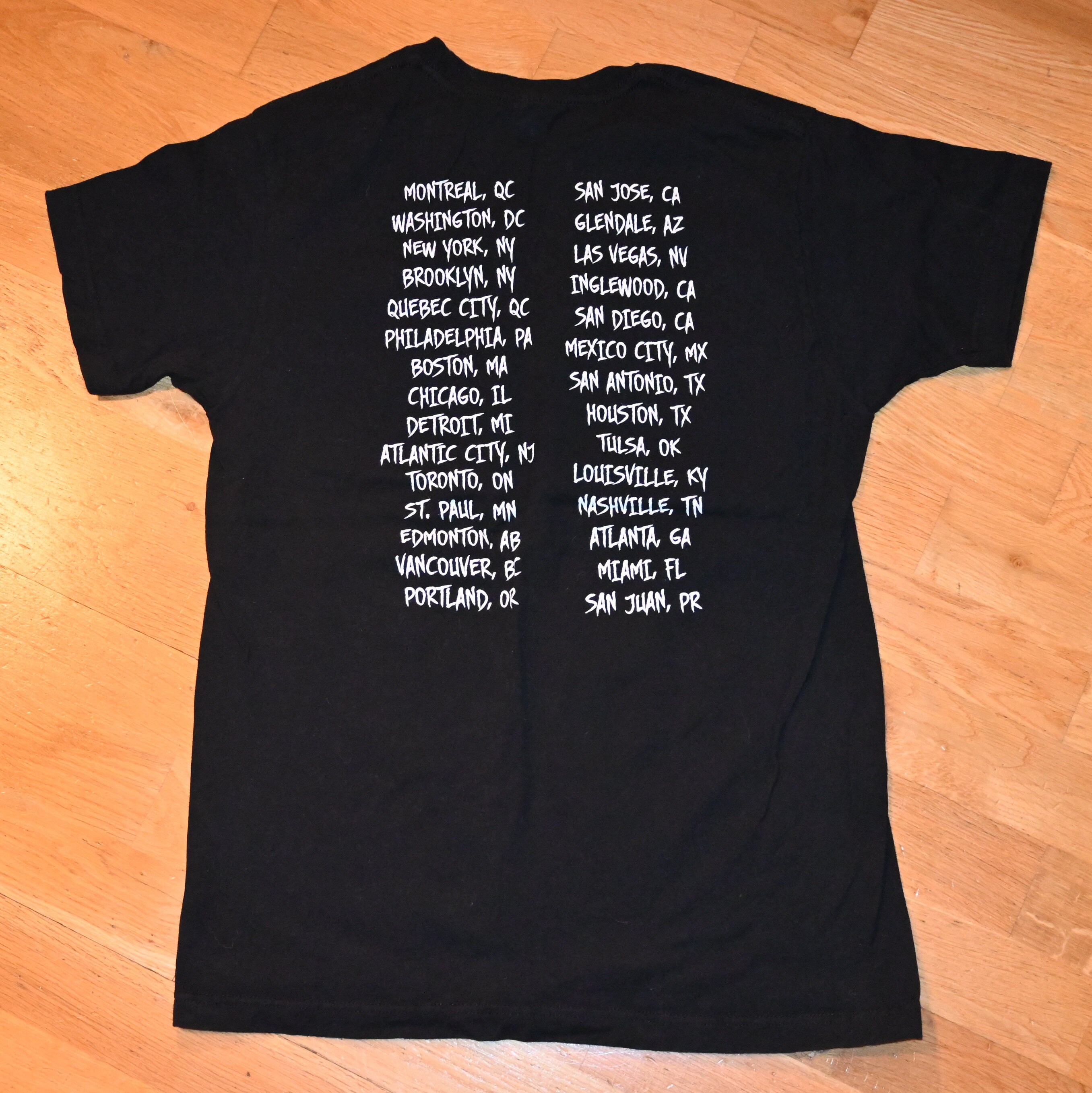 2000's MADONNA Concert '15 Rebel Heart Tour Tee T-shirt