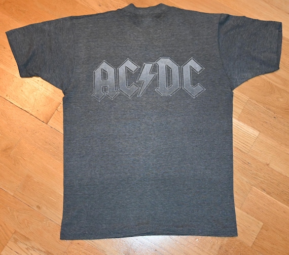 1980-81 AC/DC vintage rare faded 80's World Tour orig… - Gem