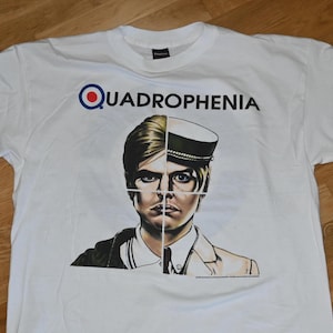 1990&#39;s THE WHO vintage original Rare! 1996-1997 Quadrophenia Concert Tour rock band tee t-shirt (XL) X-Large 80&#39;s 90&#39;s Vtg tshirt GiFT