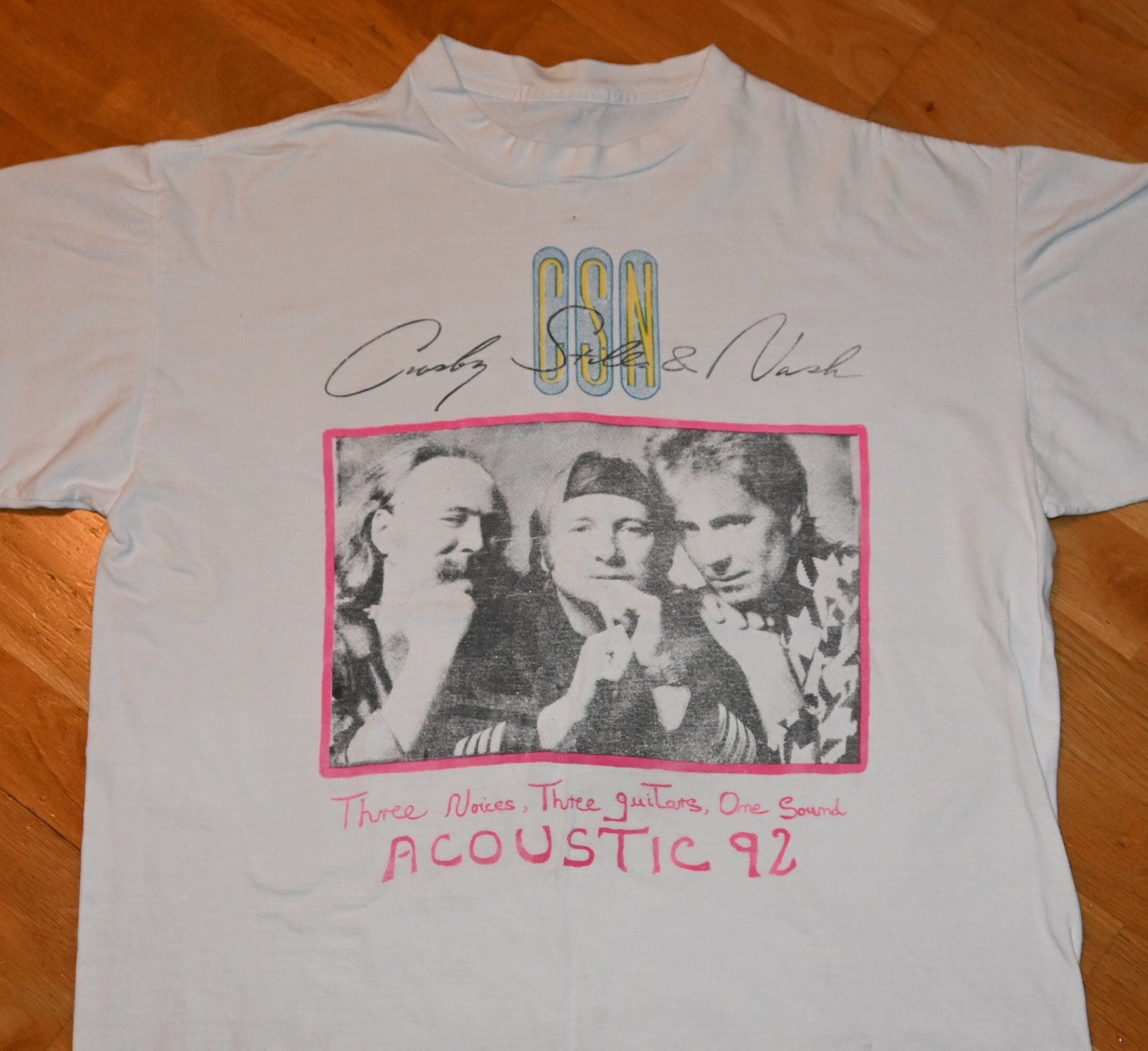 1992 CROSBY Stills & NASH Vintage Concert 80's 90's Tour