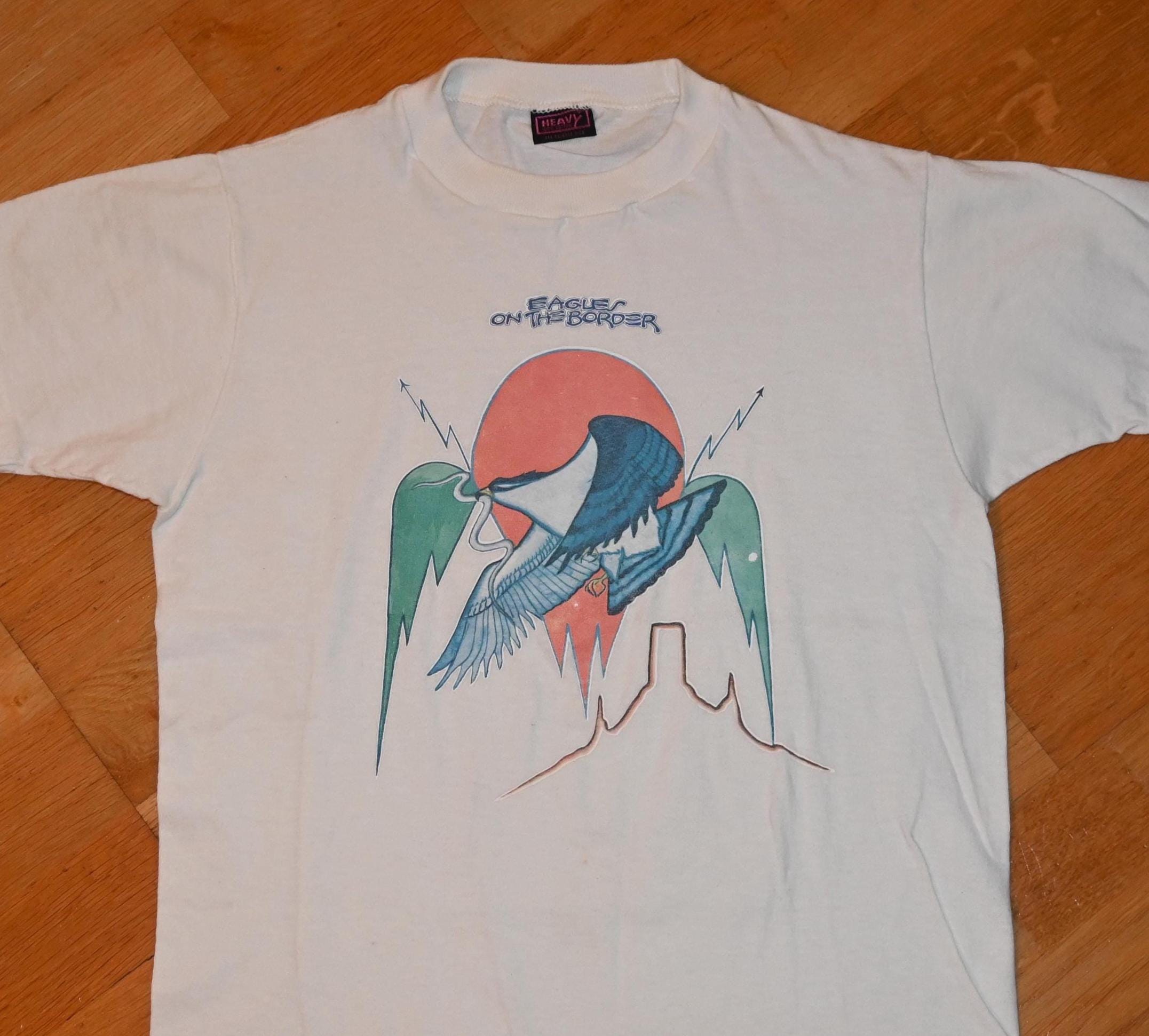 古着　70〜80s シングルステッチ EAGLES バンドTシャツ ヴィンテージ 70s Eagles T Shirt - Etsy