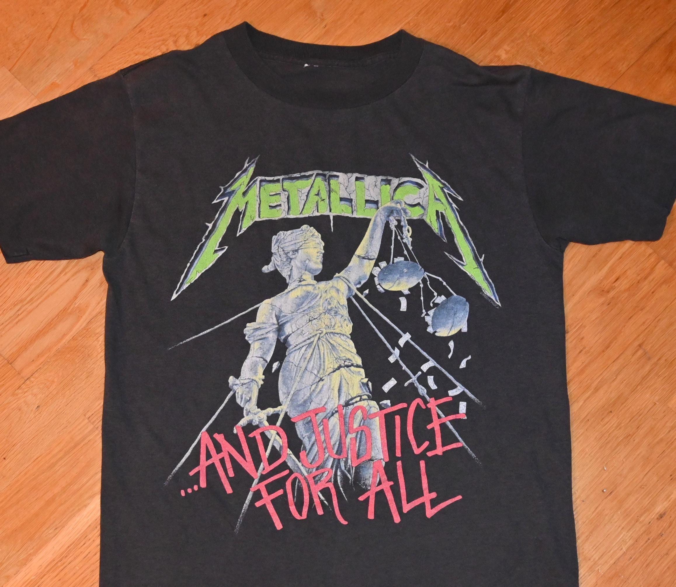 1988 METALLICA Vintage Original Rare '88 USA Tour Concert 1980's