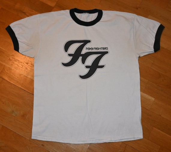 1990's FOO FIGHTERS Vintage Rare Concert 1997 Tour Grunge Rock Tee