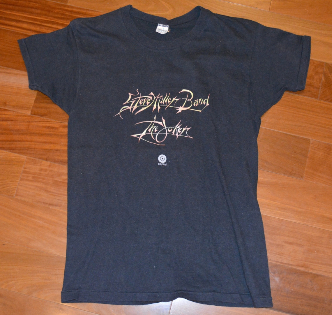 1974 STEVE MILLER BAND the Joker Vintage Concert Tour Rare Original Rock Tshirt Tee Tshirt