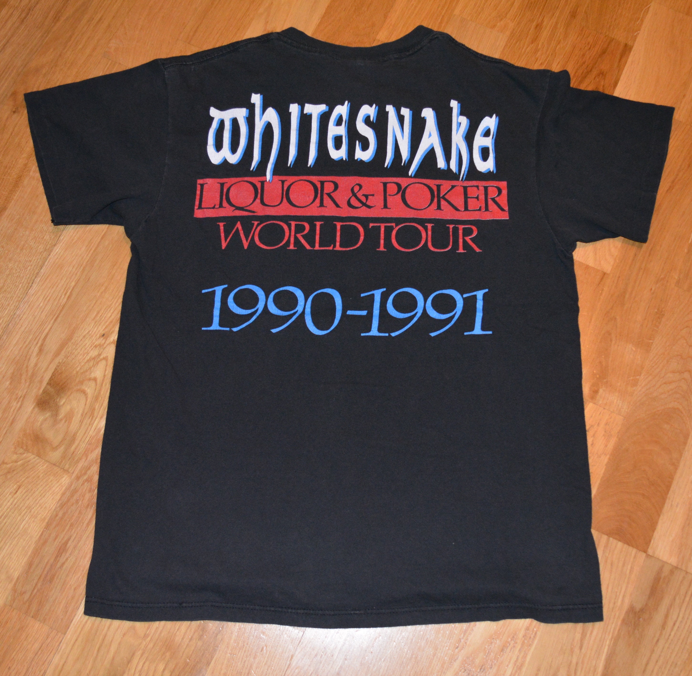 1980's WHITESNAKE Vintage Concert 1990-91 TOUR Metal Glam Rock