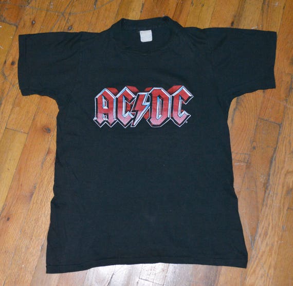 1980-81 AC/DC vintage concert tour rare original rock… - Gem