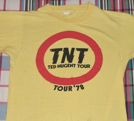 1978 TED NUGENT vintage concert '78 Tour rare ori… - image 1