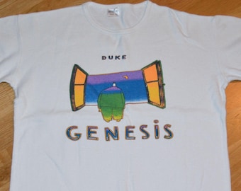 1980 GENESIS vintage original 70's 80's Concert Tour rock band tee t-shirt (S/M) Small Medium 1970's Tshirt Vtg Phil Collins GiFT