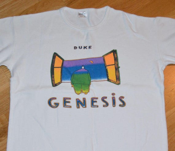 1980 GENESIS Vintage Tshirt Concert Tour Rare Original Rock Band 