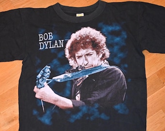 Vintage 1990's Bob Dylan in Show & Concert! Double Sided Graphic
