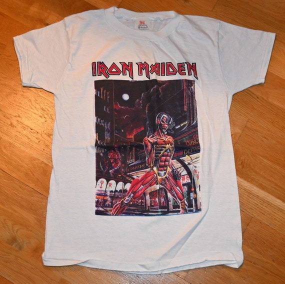 1980's IRON MAIDEN vintage concert 1987 Euro Tour… - image 1