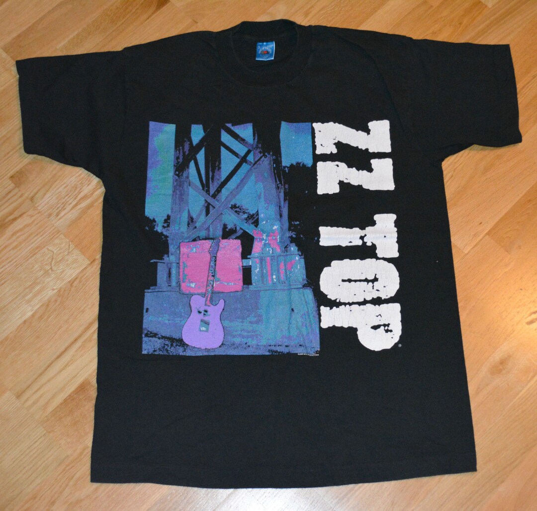 トップス 20471120 90s t shirt 1994 ZZ-TOP ZZTOP Vintage Concert Tour Rare Original Rock T-shirt