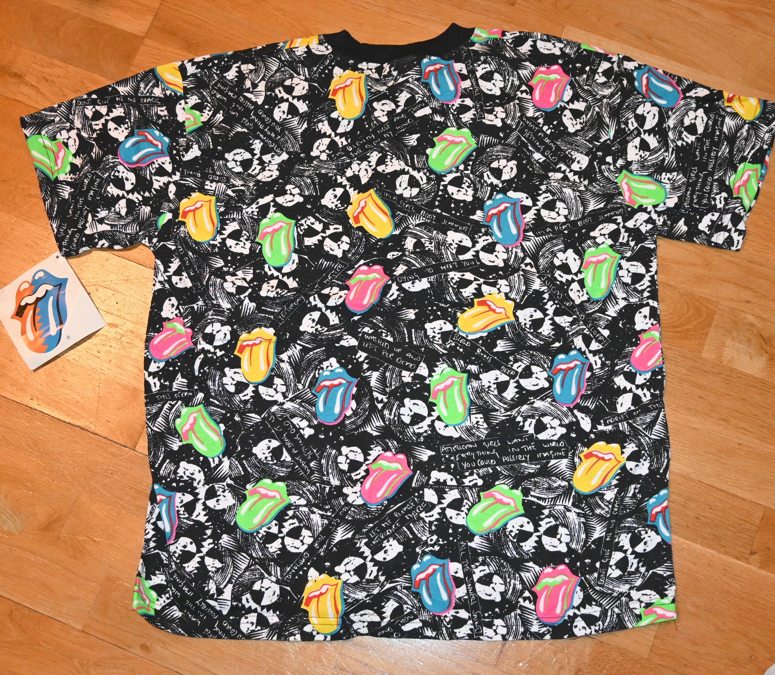 1989 ROLLING STONES Vintage Rare 80