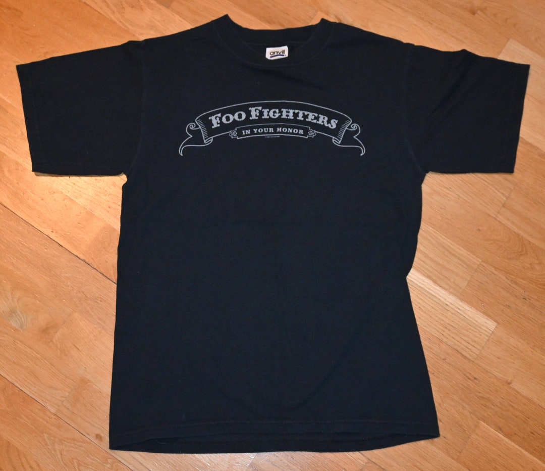 1990's FOO FIGHTERS* vtg rare rock 1997 TOUR concert tee t