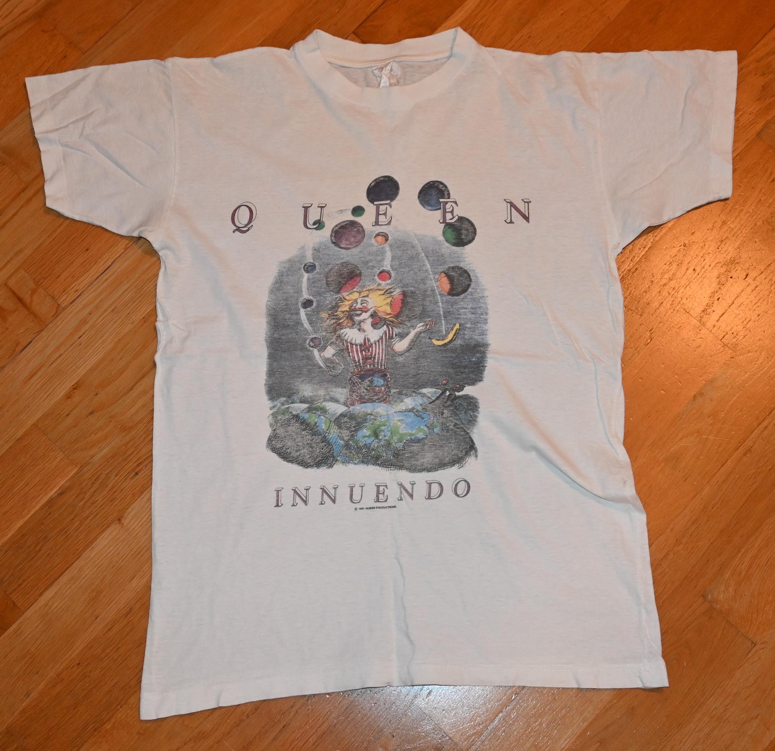 1991 QUEEN Vintage Original Rare Innuendo Concert Tour Rock Band