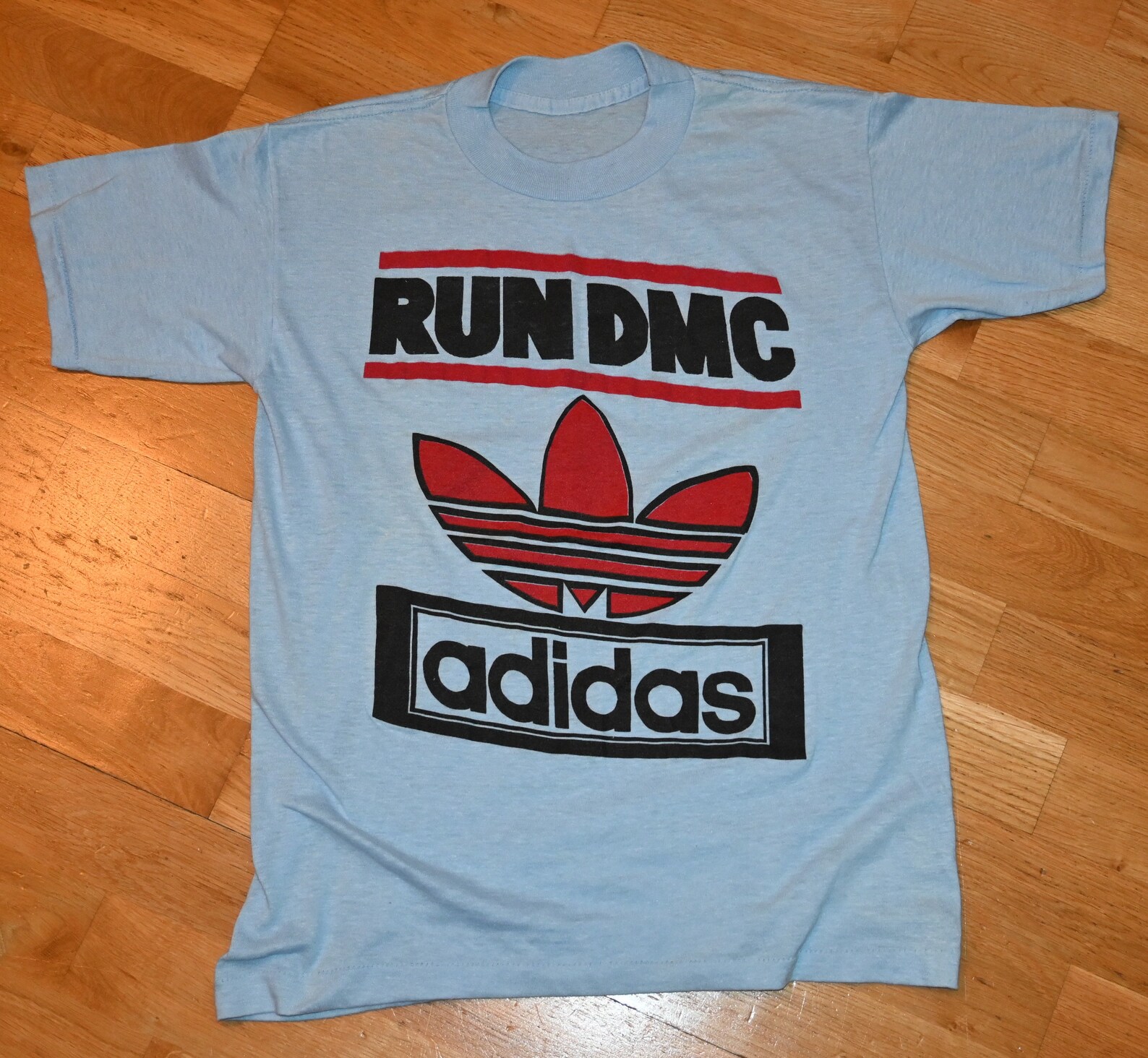 1980's RUN DMC vintage hiphop rap tee rare original Etsy