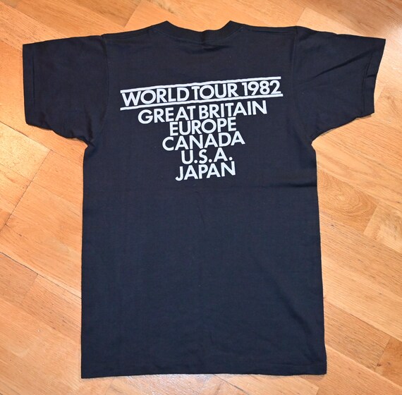 1982 THE JAM Vintage Concert Rare! 1980's TOUR Uk Usa Europe Japan