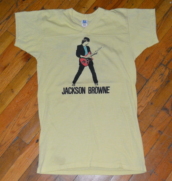 Jackson Browne Tour 80 Tシャツ 1982 ジャクソン ブラウン ビンテージ コンサート ツアー レア