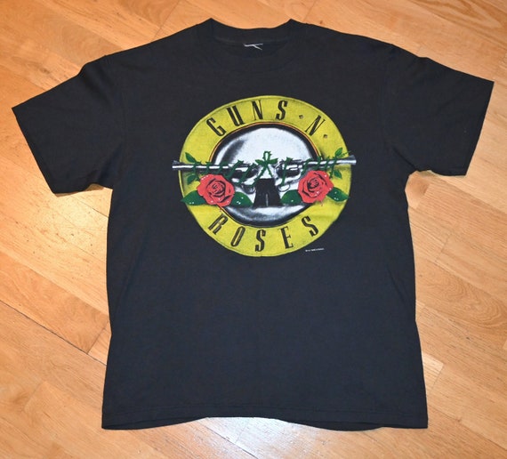 Gemed Roses 1980's GUNS N' ROSES vintage original 1987 Tour rock … - Gem