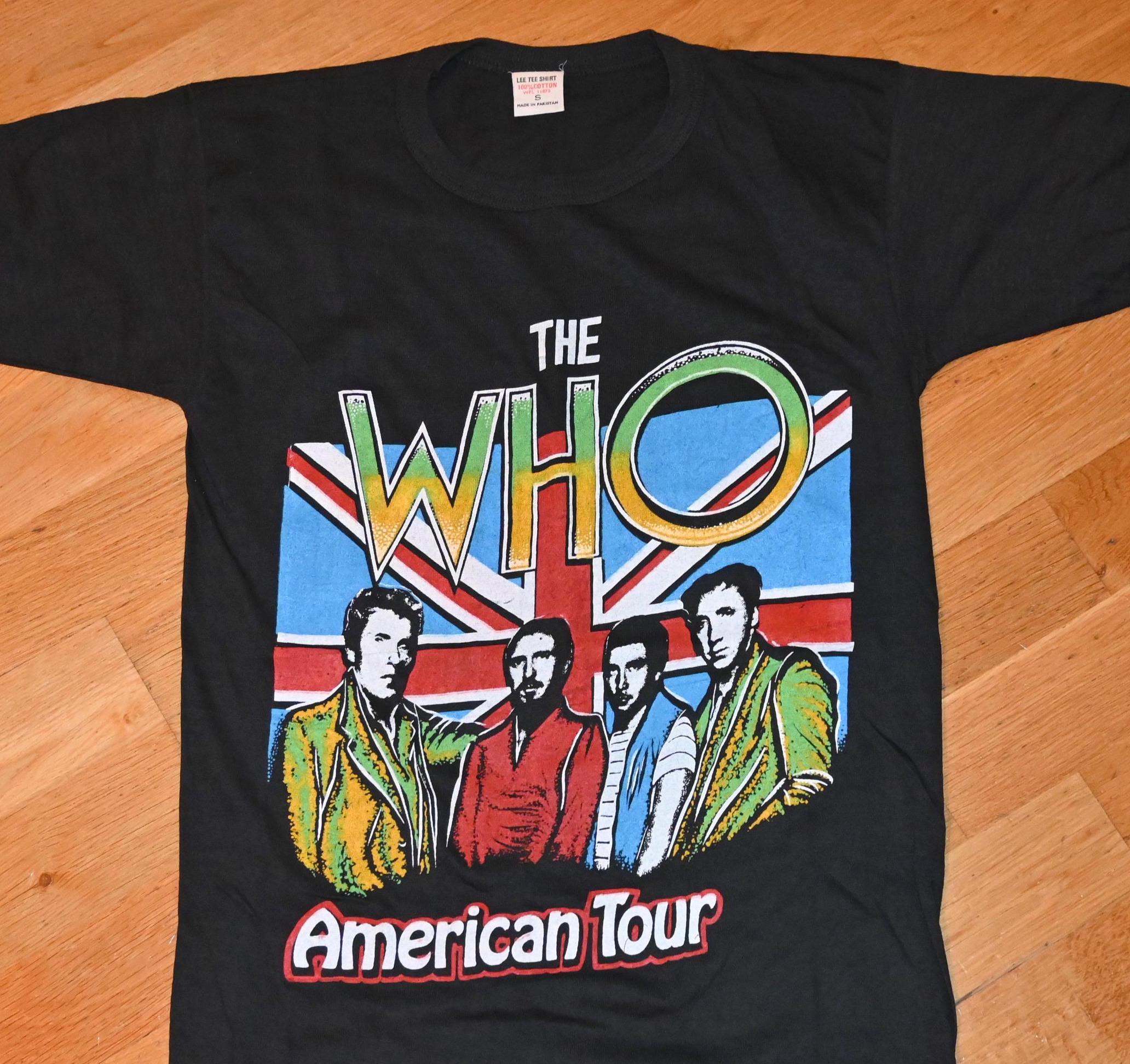 1982 Who Concert T - Etsy