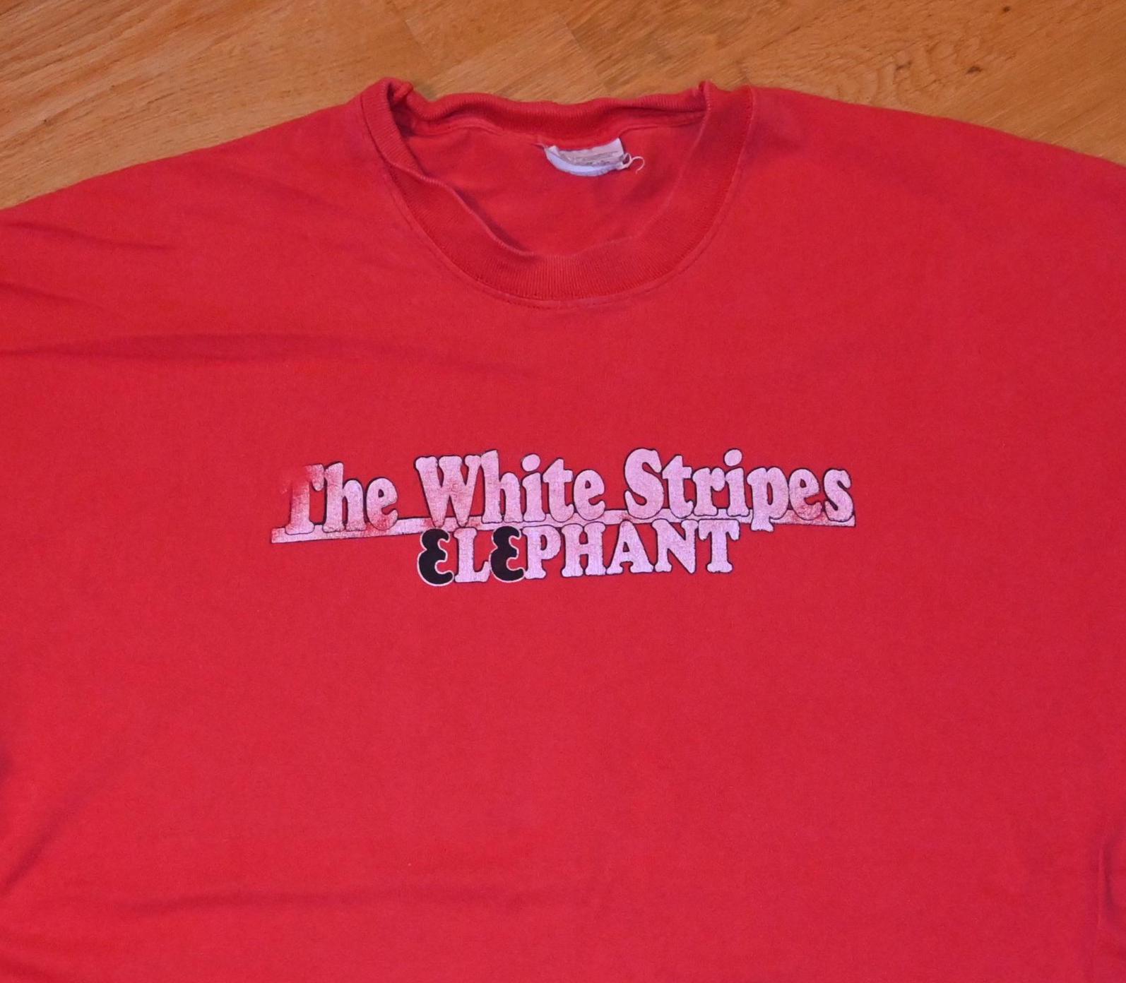 2000's THE White Stripes Vintage Y2K 2003 Elephant Garage Rock