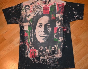 美品 Mosquitohead ボブ マーリBOB MARLEY Vintage. 90s 1990 Mosquitohead Bob Marley Rasta Wailers Reggae