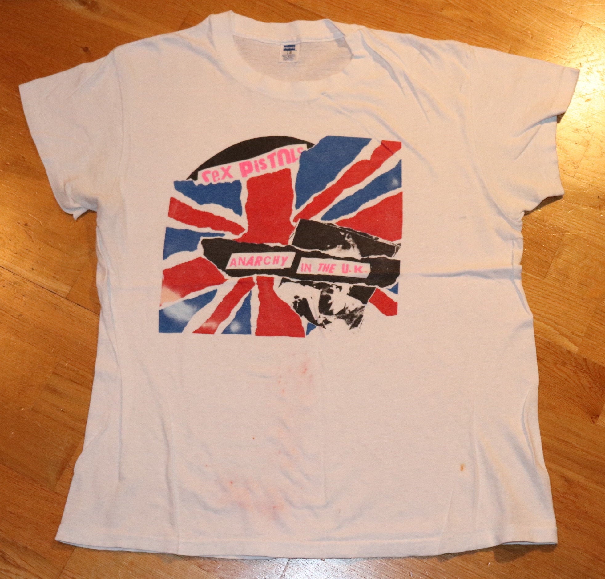 1980's SEX Pistols Vintage Rare Punk-rock Band Tee Concert 1980's SEX Pistols Vintage Rare Punk-rock Band Tee Concert
