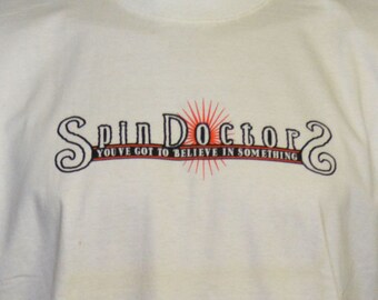 1996 THE SPiN DOCTORS vintage concert tour grunge rock band tee rara camiseta original MiNT (XL) X-Large camiseta tee 90s 1990s Mens Gift