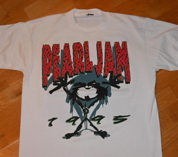 1995 PEARL JAM Vintage Original Rare! 90's Concert Tour Grunge