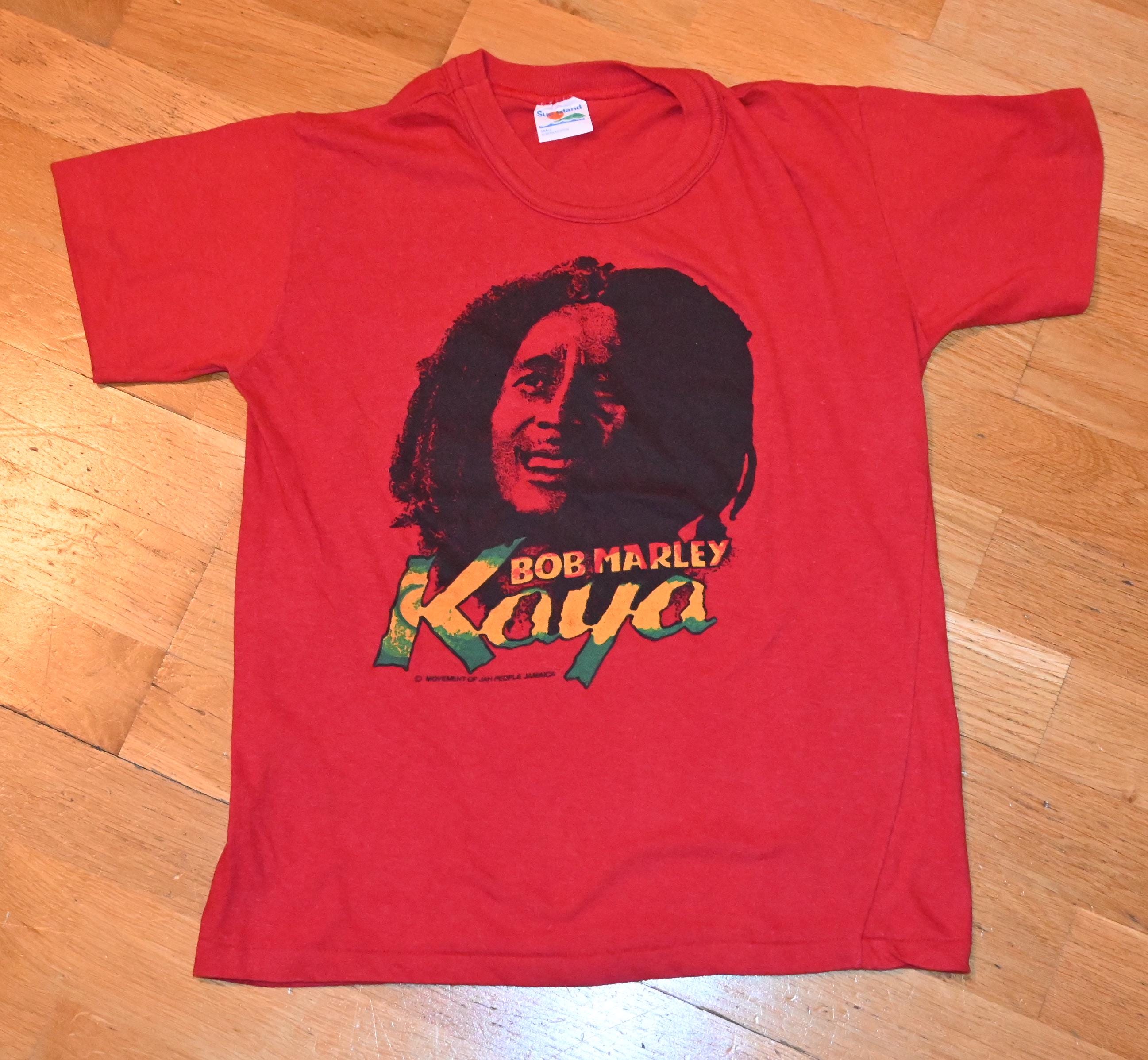 1980's BOB MARLEY Vintage Rare! Kaya Original Reggae Rock