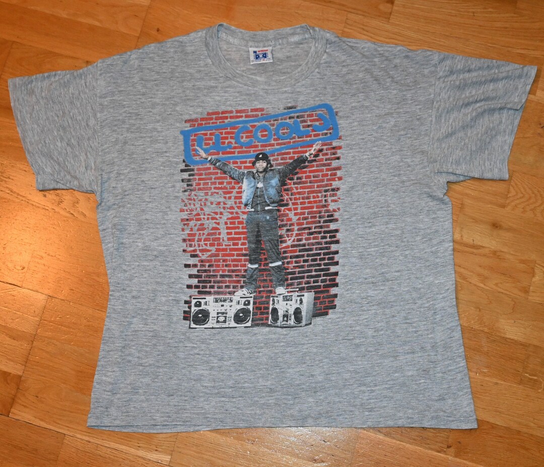 1987 L.L. COOL J Vintage Rare Original Hip-hop Rap Tee 80