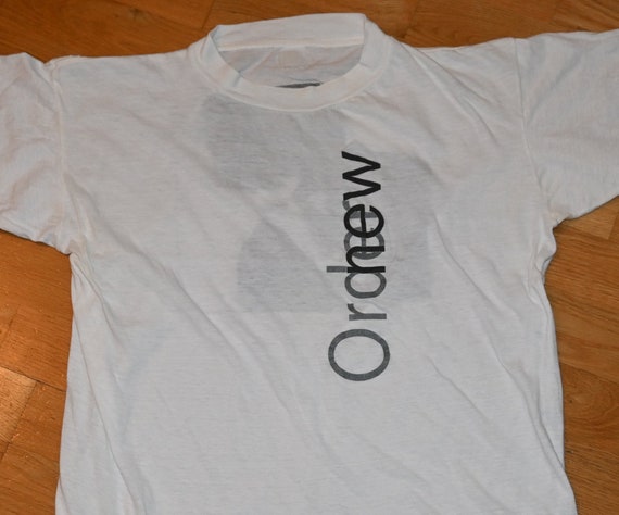 Vintage 1986 New Order Low Life Album Shirt Peter Sav Gem