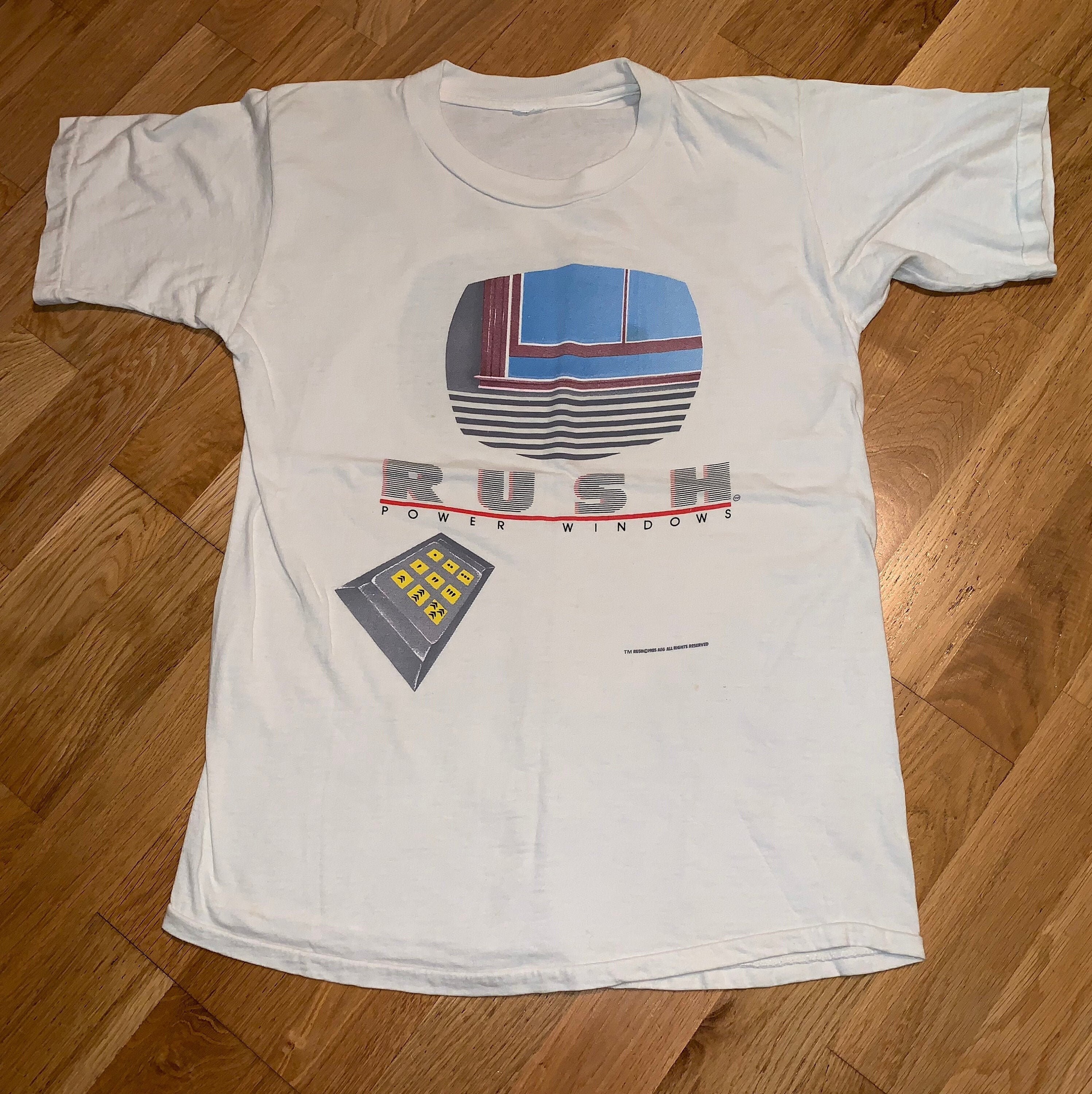 1985-86 RUSH vintage Konzert 80er Tour selten original prog-rock 