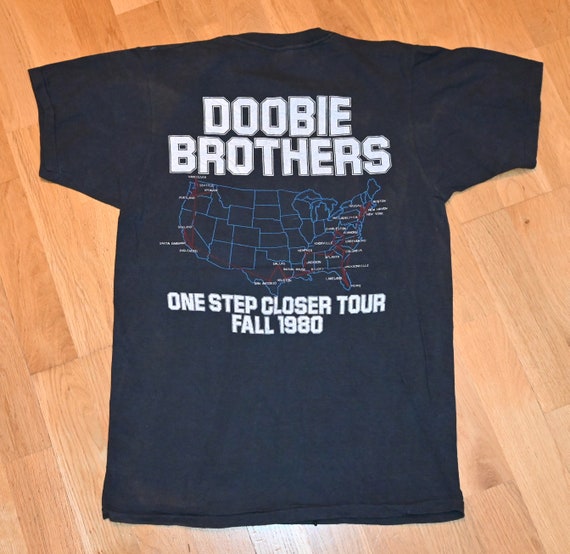 1980 The DOOBIE BROTHERS vintage bros tee tshirt … - image 2