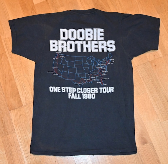 1980 The DOOBIE BROTHERS vintage bros tee tshirt … - image 2