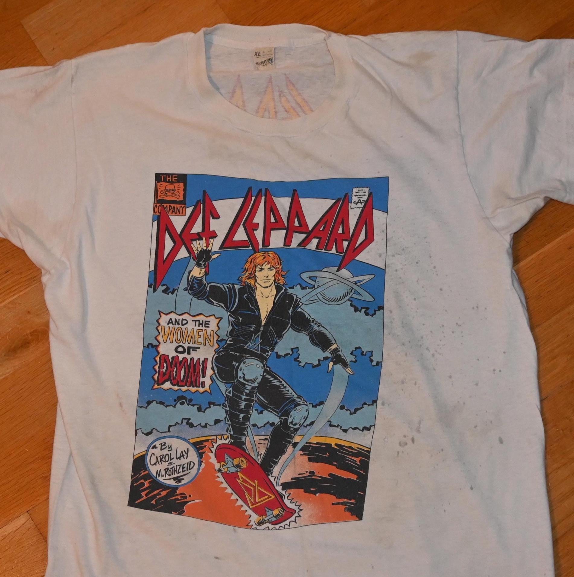 1987 DEF LEPPARD Vintage Original Rare! 1980's Concert Tour Rock