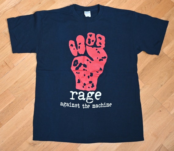 1995年製 RAGE AGAINST THE MACHINE シルクスクリーン 版画