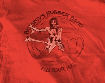 Bootsy's Rubber Band 1977年ツアーTシャツ Bootsy's Rubber Band 1977年ツアーTシャツ Bootsy's Rubber Band 1977