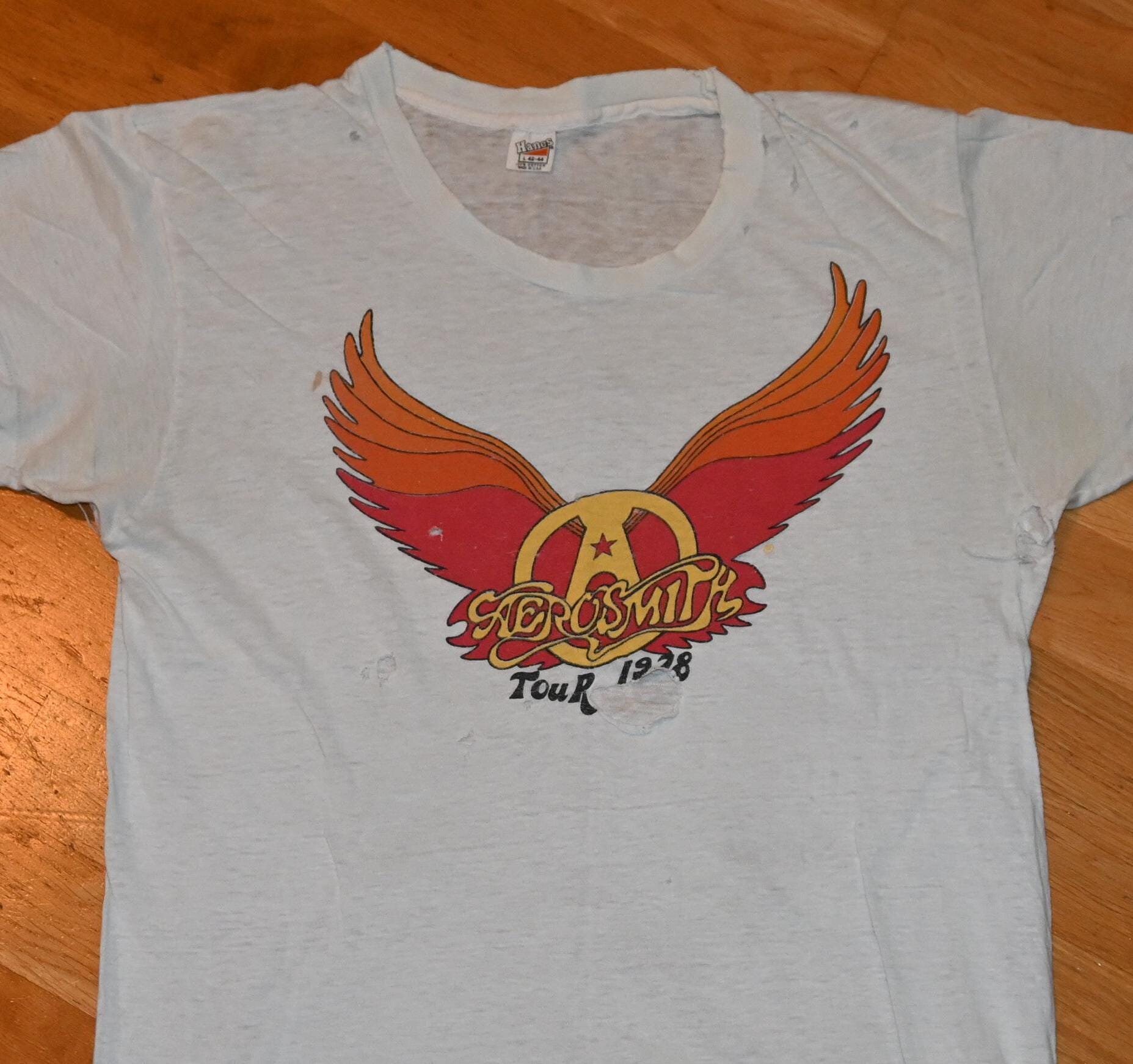 1978 AEROSMITH Vintage Rare Original 70's Concert Tour Rock Band