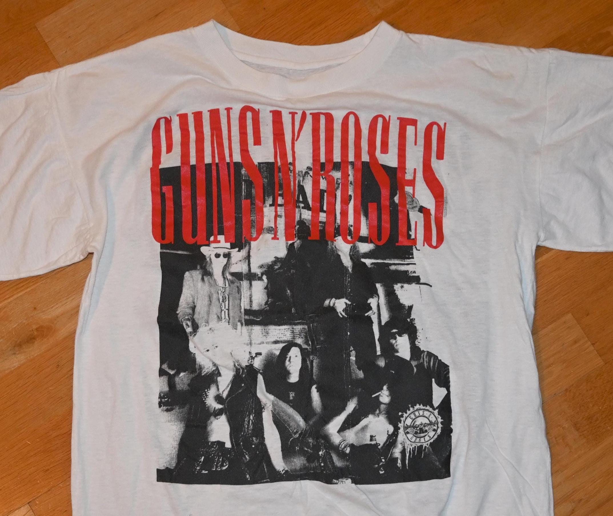 1991-92 GUNS N' ROSES Vintage Rare Original 1990's Euro Tour