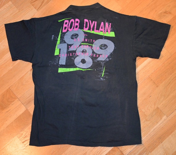 1980's BOB DYLAN Vintage Concert 1989 Tour Original Rock Band